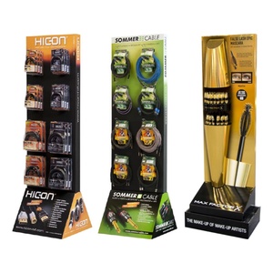 Custom Corrugated Cardboard <b>Display</b> Stand for <b>Hat</b> Skirt Umbrella Floor <b>Display</b> Rack - Product Image 4