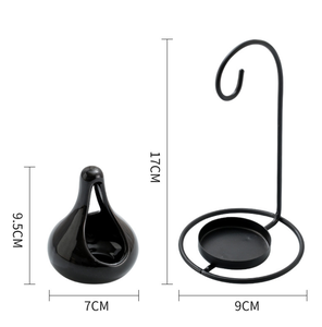 Creative Hanging Ceramic <b>Oil</b> Incense Wax Furnace Household Candle Lamp Holder with Aromatherapy Stylish and Practical - Product Image 6