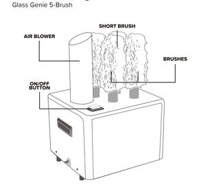Secador de Vasos Comercial de Acero Inoxidable de 3/5/8 Cabezas, Máquina Pulidora Automática de Vasos para Hoteles, Restaurantes y Bares - Product Image 5