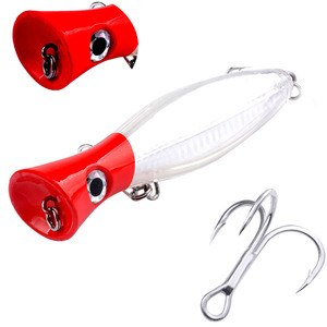 Tgd 12.5cm 40.3g bề mặt hàng đầu nước cứng nhựa bestfishing lures poppers nước mặn lớn Popper thu hút - Product Image 2