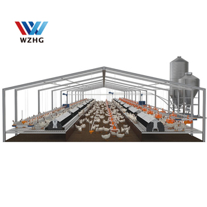 <strong>Low</strong> <strong>Price</strong> Fast Build Steel <strong>Structure</strong> Animal Husbandry Equipment Farm <strong>Building</strong> Design Poultry House - Product Image 1