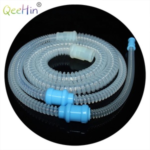 Fabriek Custom Medische Anesthesie Ademhalingscircuit Tubing Siliconen Slang Redelijke Prijs Siliconen Gegolfde Buis - Product Image 1