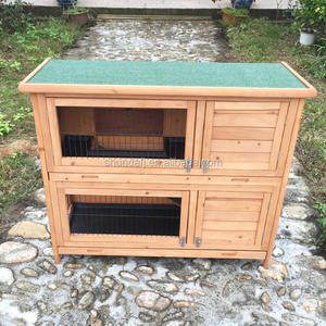 SDR020 Handgefertigter Holz-Kaninchenstall Fabrik OEM Haustierprodukte Made in China für Kaninchen & Andere Kleintiere - Product Image 6