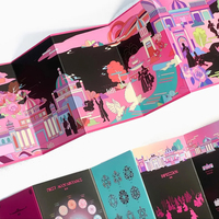 Impression de brochures créatives pliables personnalisées, design personnalisé sur papier de haute qualité 200/250g, service d'impression personnalisé