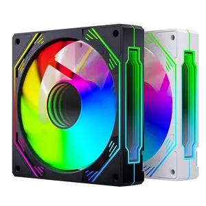 Pupazzo di neve Pc Cooler per Computer Case ventola Rgb ventola Argb di raffreddamento per Pc da 120mm con ventola per PC con telecomando