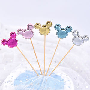 50 décorations de gâteaux en forme d'étoile, de cœur et de <span class=keywords><strong>couronne</strong></span>, parfaites pour les fêtes, les baby showers, les mariages, des décorations scintillantes - Product Image 4