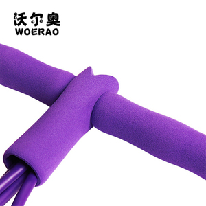 Dây Tập Ngồi 4 Ống Tùy Chỉnh TPE Dây Kéo Giãn Dây Bàn Đạp Bàn Đạp Chân Giảm Cân Eo Mỏng Dây Kháng Lực - Product Image 4