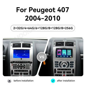 <span class=keywords><strong>Radio</strong></span> MOOKAKA de 7.0 Pulgadas para <span class=keywords><strong>Peugeot</strong></span> <span class=keywords><strong>407</strong></span> 2004-2010, Android Auto, GPS, Navegación, Reproductor de Video, Estéreo, Multimedia, Carplay, DSP, DVD - Product Image 3