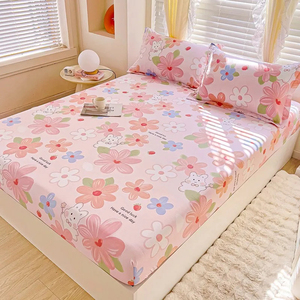 Sábanas Ajustables 100% Algodón, Elásticas, para Todas las Temporadas, Ropa de Cama para Adultos, 500 Hilos, Color Sólido, Uso Hospitalario, Ultra Suaves, Modernas - Product Image 4