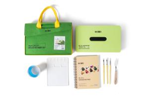 Juego de Pinturas <span class=keywords><strong>Gouache</strong></span> MIYA <span class=keywords><strong>HIMI</strong></span> TWIN CUP, 12G/72 Colores con Bolsa de Fieltro (8 Piezas) - Product Image 2