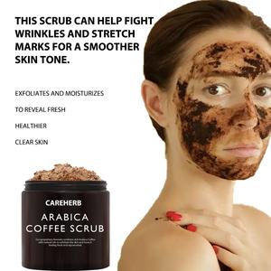 Exfoliante Corporal Personalizado con Etiqueta Privada para Estrías, Líneas Finas y Arrugas, Hidratante con Sal del Mar Muerto y Café Arábica - Product Image 2