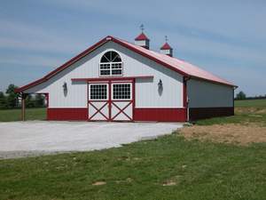 Usine chinoise approvisionnement Direct Structure industrielle en acier à faible coût, grange à cheval, hangar, ferme, maison avec arène d'équitation, matériaux de construction - Product Image 3