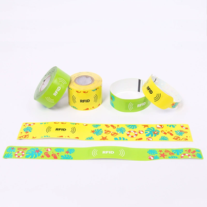 Événement promotionnel personnalisé NFC RFID UHF vinyle bracelet en plastique fête Festival <span class=keywords><strong>Concert</strong></span> billet conception entrée mode Identification - Product Image 4
