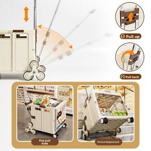 Valise de <span class=keywords><strong>transport</strong></span> <span class=keywords><strong>pliable</strong></span> transparente pour chiens et chats, grande capacité, boîte rectangulaire portable - Product Image 3