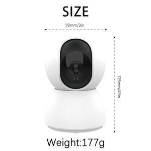 <span class=keywords><strong>กล้อง</strong></span> IOT เครื่องตรวจจับอินฟราเรดระบบรักษาความปลอดภัยรอบด้านปุ่ม SOS 360 ° มุมมองแบบพาโนรามาพร้อมชุดกล้องมองกลางคืนแบบแพน/เอียง - Product Image 6