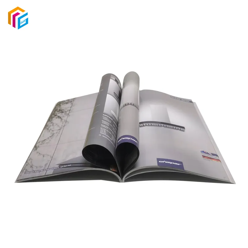 Goedkope Groothandel Full Color Offsetdruk Catalogus Catalogus Professionele Softcover Brochure Paperback Boekje Boek