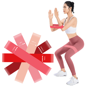 Nhà máy trực tiếp Giá 5 pcs Red Gradient màu mã hóa hệ thống tập thể dục Resistance Bands - Product Image 4