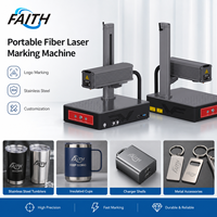 Machine de gravure laser portable Faith Mini 20W 30W 50W pour métal