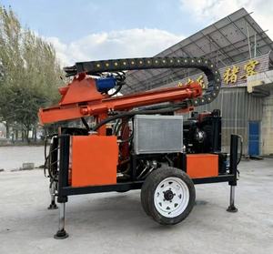 آلة حفر آبار المياه المحمولة للبيع بالجملة، بطول 100 متر و150 متر و200 متر، ماكينة حفر آبار صغيرة - Product Image 5