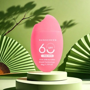 <span class=keywords><strong>Crema</strong></span> <span class=keywords><strong>Solare</strong></span> Minerale Vegana Multi-Azione Illuminante SPF50+ PA+++ con Aloe e Benefici Nutrienti 50ml OEM ODM - Product Image 4