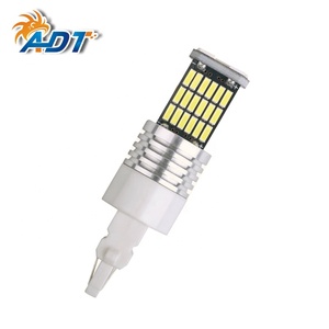 Ampoules LED T10 pour voiture 12V 2.52W 26 LED 4014 624LM T10 Canbus Blanc Bleu Rouge Jaune Vert Bleu froid Rose - Product Image 3