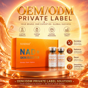Ampoule NAD+ Skin Booster 5ml*10, sérum anti-âge pour le visage avec acide hyaluronique et glutathion pour un éclat de jeunesse - Product Image 3