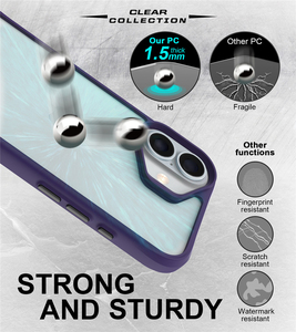 Per <span class=keywords><strong>iPhone</strong></span> 16 15 14 Plus 13 <span class=keywords><strong>12</strong></span> 11 Pro Max Shell telefono antiurto ibrido duro PC morbido TPU custodia per telefono cellulare - Product Image 2