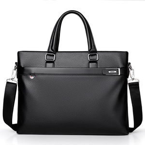 กระเป๋าแล็ปท็อปของผู้ชายสีล้วนลำลองมาใหม่ขายดี - Product Image 3