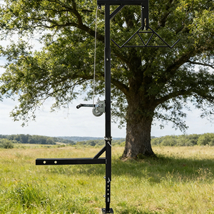 Base réglable - Support pivotant à <span class=keywords><strong>360</strong></span> degrés pour le levage de cerfs monté sur engin de chasse, capacité 400 lb - Product Image 6