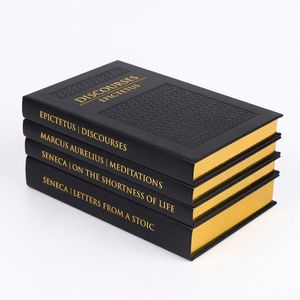 Custom Leather Hardcover <b>Book</b> Printing Gold Sprayed Edge Special Edition <b>Books</b> OEM ODM Manufacturer Guangzhou China - Product Image 1