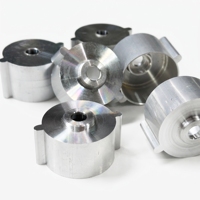Servicios de Mecanizado de Extrusión de Aluminio Personalizados, Piezas de Aluminio Mecanizadas por CNC, Carcasa de Motor de Dron de Aluminio Mecanizado por CNC