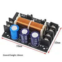 Carte de croisement de haut-parleur audio à gamme complète haute puissance 400W Module bidirectionnel haute et basse fréquence Composants électroniques