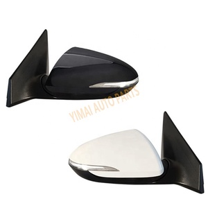 Giá rẻ <span class=keywords><strong>Rear</strong></span> <span class=keywords><strong>View</strong></span> gương với đèn phụ kiện xe hơi cho h-yundai Elantra chúng tôi 2016 2017 2018 87610-f2000 87620-f2000 - Product Image 1