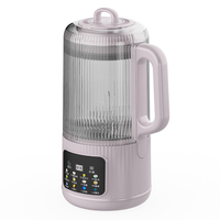 Mélangeur chauffant automatique électrique pour la préparation de lait de soja, de soupes chaudes et de boissons végétales (noix, amandes), machine à lait de soja à base de plantes