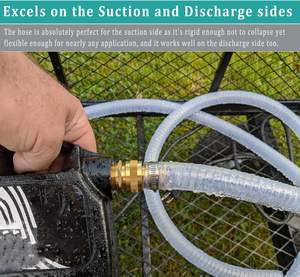 <span class=keywords><strong>Manguera</strong></span> de PVC Reforzada con Alambre de Acero, Transparente, Flexible, para Succión, <span class=keywords><strong>Manguera</strong></span> de Succión en Espiral de PVC con Alambre de Acero - Product Image 5