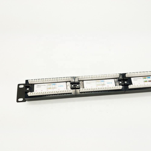 Pannello <span class=keywords><strong>Patch</strong></span> Gigabit a <span class=keywords><strong>24</strong></span> Porte 1U <span class=keywords><strong>Cat6</strong></span> UTP - Montaggio a Rack con Staffa per Centri Dati - Product Image 5
