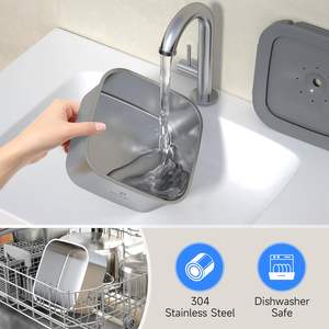 Tanque de agua grande de acero inoxidable de 4l al por mayor de fábrica para perros y gatos, cuenco para perros a prueba de salpicaduras para beber lentamente sin derrames - Product Image 4