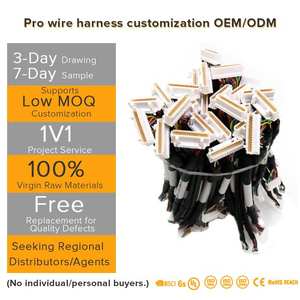 Kabel Termokopel Berinsulasi PTFE untuk Pengkabelan Sinyal, Harness Kabel untuk Pemantauan Medis Pencitraan MRI CT, Peralatan Elektronik Otomotif - Product Image 1