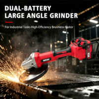 Nouvelle conception J151, meuleuse d'angle sans fil 40V à moteur sans balais, 230mm, outil électrique robuste de grande taille pour importateurs mondiaux