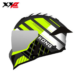 Cascos Integrales de Motocicleta NUEVOS con Alerón Grande, Doble Visera, Hebilla de Liberación Rápida, Tallas S-XXL, XXP KONG EXTREME DOT ABS - Product Image 1