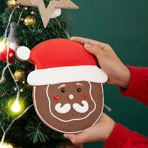 大きなサイズのクリスマス用クッキー型、フォンダンエンボッサー、スタンプ、クリスマス用クッキーカッター、クッキーステンシル付き - Product Image 1