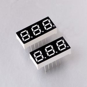 หลอดดิจิตอล LED รุ่น XR-S2831AR-BR ขนาด 0.28 นิ้ว 3 หลัก แคโทดทั่วไป แอโนดทั่วไป แสงสีแดงความสว่างสูง แบบยึดติดผ่านรู - Product Image 2