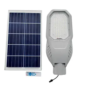 도매 공장 프리미엄 전문 제조 업체 옥외 모두 하나의 패널 램프 분할 pir 모션 현대 태양 LED 가로등