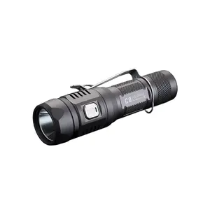 JETBeam C8 Pro Senter Luar Ruangan, Bisa Diisi Ulang SST 40 N4 BC LED 1200 Lumens Termasuk 1X18650 atau Penggunaan 2 X CR123A