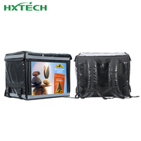 Mochila de Reparto con Pantalla LED Inteligente, Bolsa de Publicidad Digital para Reparto de Comida, Promoción al Aire Libre