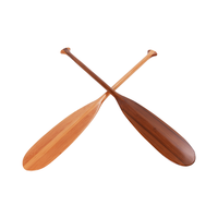 Vente en gros OMH K104 Pagaie de ski nautique en fibre de verre réglable 7' 12' Lame robuste 0,7 kg Équipement de plein air pour eaux océaniques