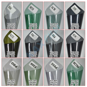 Uncut CuộN cửa sổ <span class=keywords><strong>Tint</strong></span> 01% vlt siêu tối đen phim <span class=keywords><strong>60</strong></span> "inch x 100'feet xe nhà nhuộm 2ply phim màu đen dính phim - Product Image 3