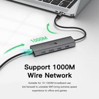 Pabrik UNIEAN Grosir Hub USB Tipe C 4 Port 8 in 1 Hub USB C Hub USB C 3.0 10 in 1 Adaptor Docking Station untuk Macbook Pro