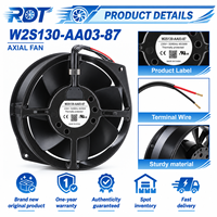 Original W2S130-AA03-87 AC Axiallüfter 230V 45W 150mm Metallflügel Kugellager Kühlanlagen-Ersatzlüfter