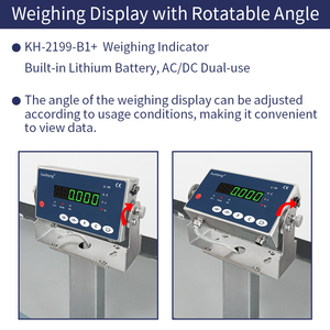 Máy cân điện tử hiển thị LED, chất liệu inox 304, giao tiếp RS232, tải trọng 30kg, chống ăn mòn, độ chính xác cao - Product Image 3